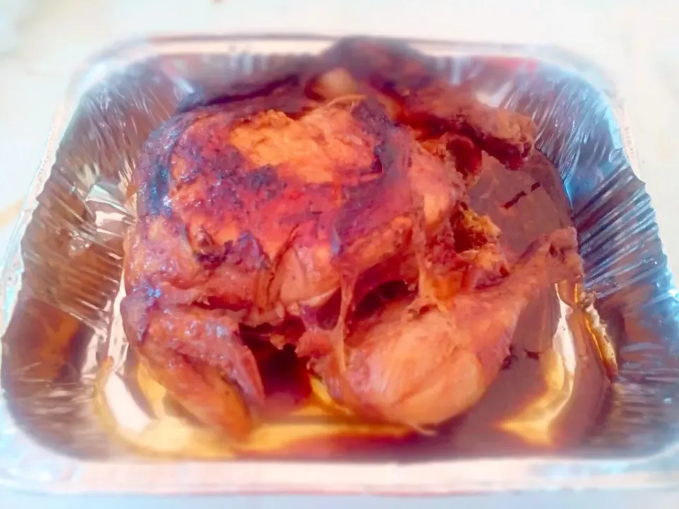 Puertorican Roasted Chicken in Brick Oven|Yari Gonzálezさん