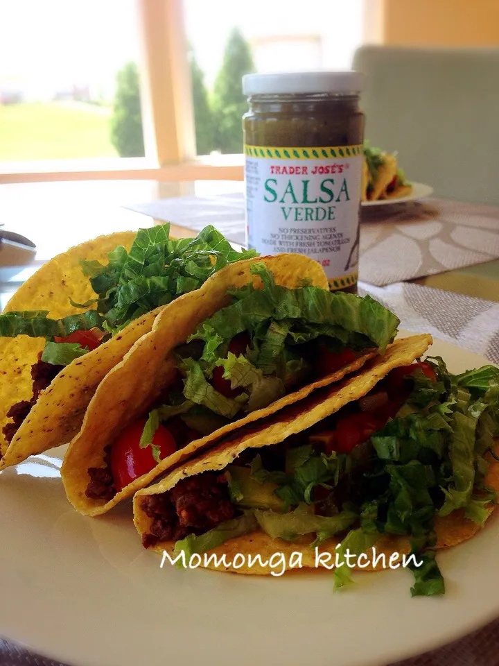 Tacos with Green salsa|Momongacleさん