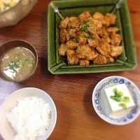 鶏肉の甘辛レモン風味|だんごむしさん