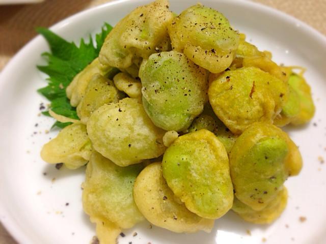 毎日食べたい そら豆を使った天ぷらのレシピまとめ Snapdish スナップディッシュ