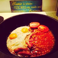 Snapdishの料理写真:Night Fry Up Breakfast for Dinner|Rachelle Elise Etienne Breidenbachさん