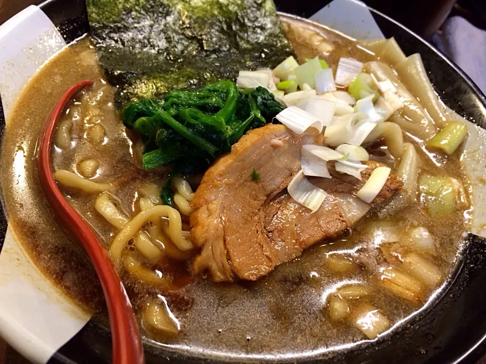 煮干ラーメン 並 かため こいめ|tecklさん