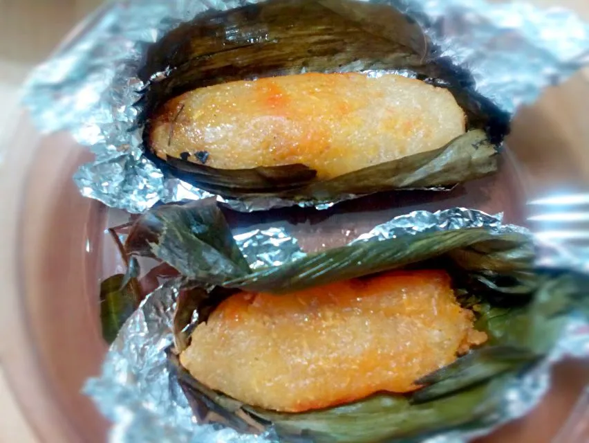 Empanadillas de yuca(Cassava dough inside ground beef)—Steam from Brick Oven|Yari Gonzálezさん