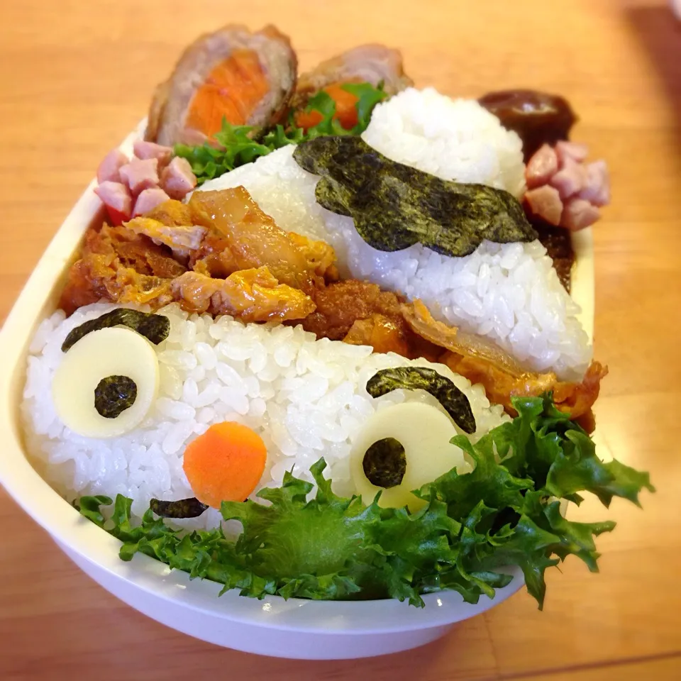 カツ丼マンでカツ丼♡|なっちゃんさん