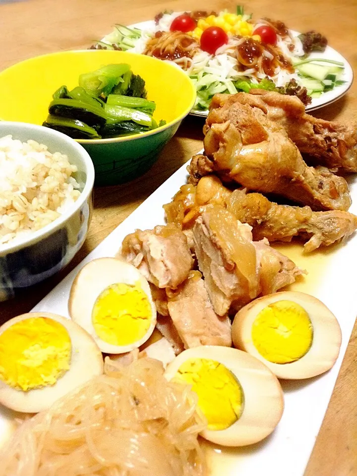 炊飯器で鶏のさっぱり煮|かずきっちんさん