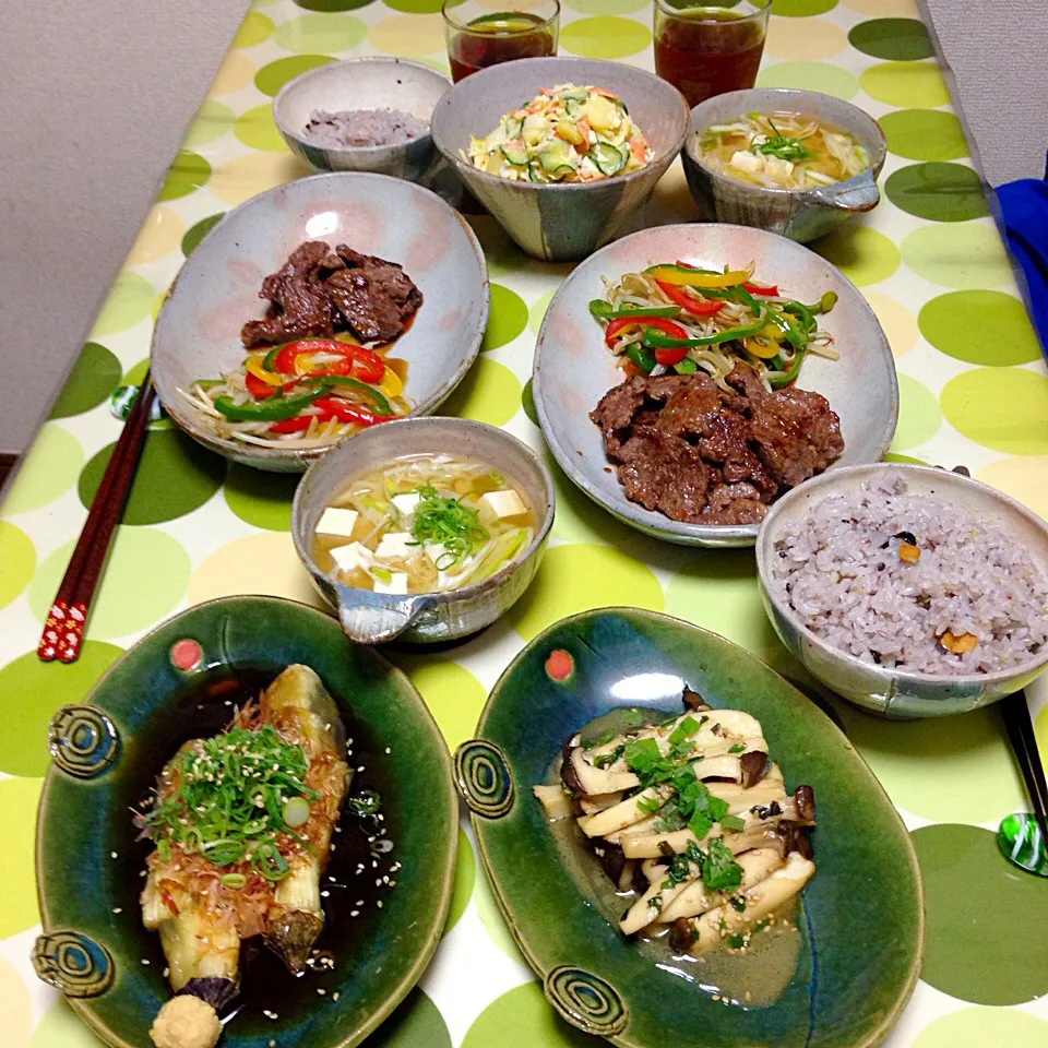 いつも晩ご飯多いねーって言われるけど、ちゃんと食べきってるんだよ？(*￣〜￣*)|うさ爺さん