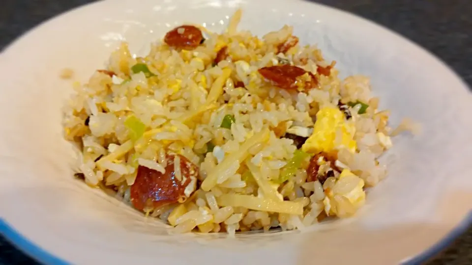 Chinese sausage fried rice|Jiraphon Gさん