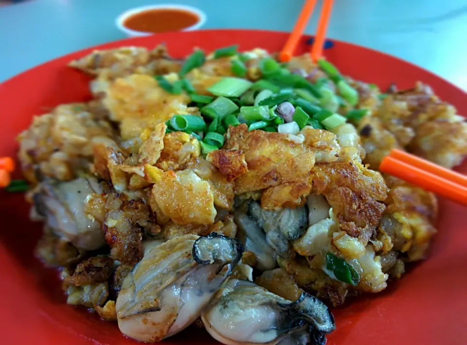 fried oyster omelette|Ernさん