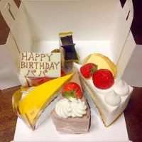 Snapdishの料理写真:誕生日ケーキ|ノンタンスープさん