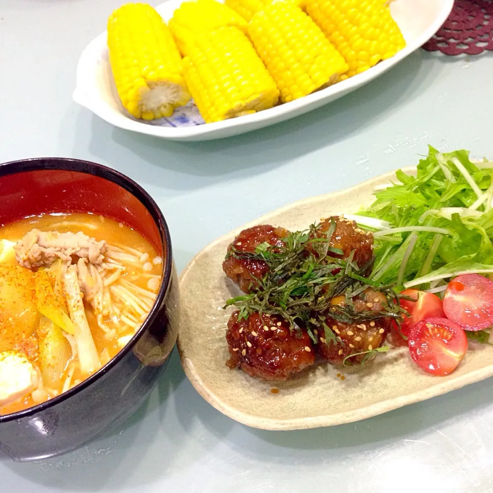 今日はがっつり食べたいの 6月5日夕食|こころさん