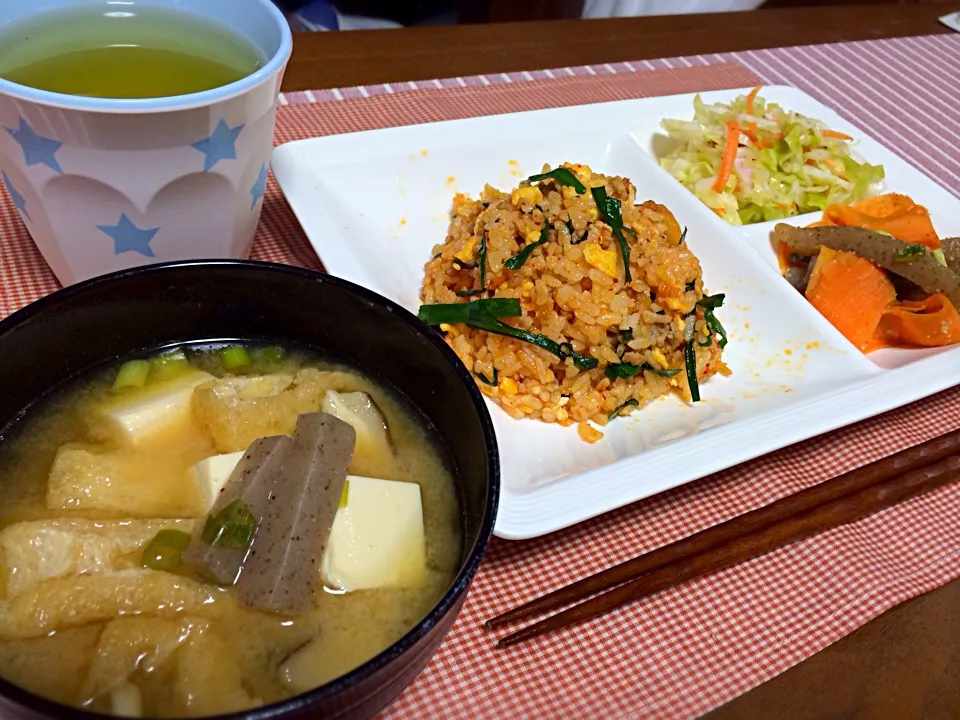 Snapdishの料理写真:キムチチャーハン|Juriさん