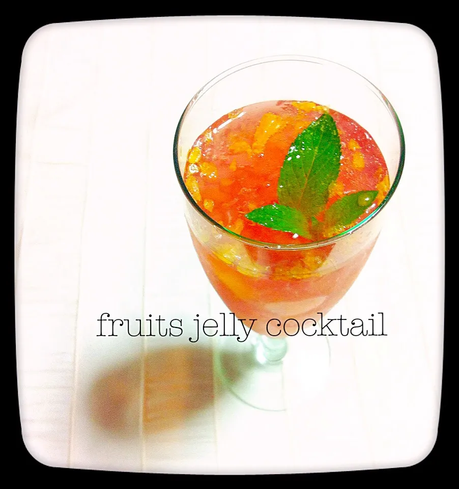 Fruits Jelly Cocktail 🍸✨|welcomeizumiさん