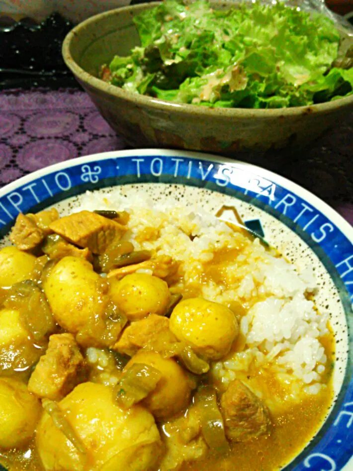 ミニじゃがコロコロ茄子カレー|いくみ(*^ω^*)さん