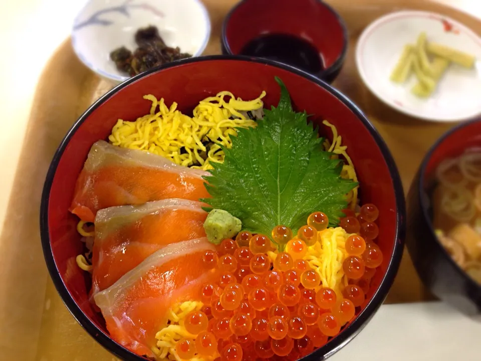 信州サーモンの親子丼|佐藤光雪さん