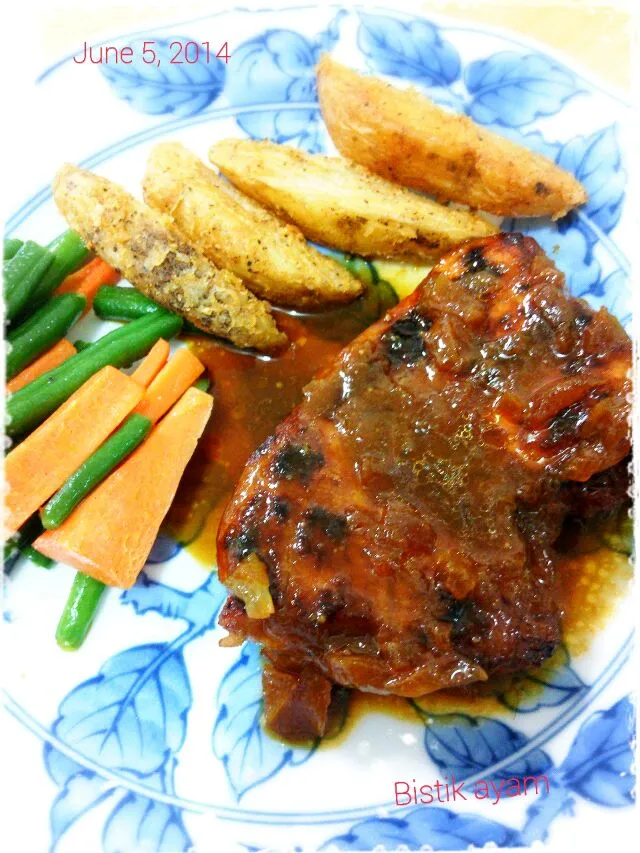 Chicken steak|RikaEmakAkbarKhawlaさん