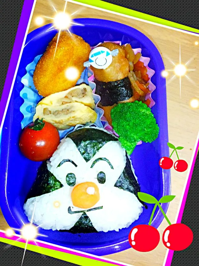 Snapdishの料理写真:おむすびまん作ってみたよ( ´艸｀)|かみ いっちさん