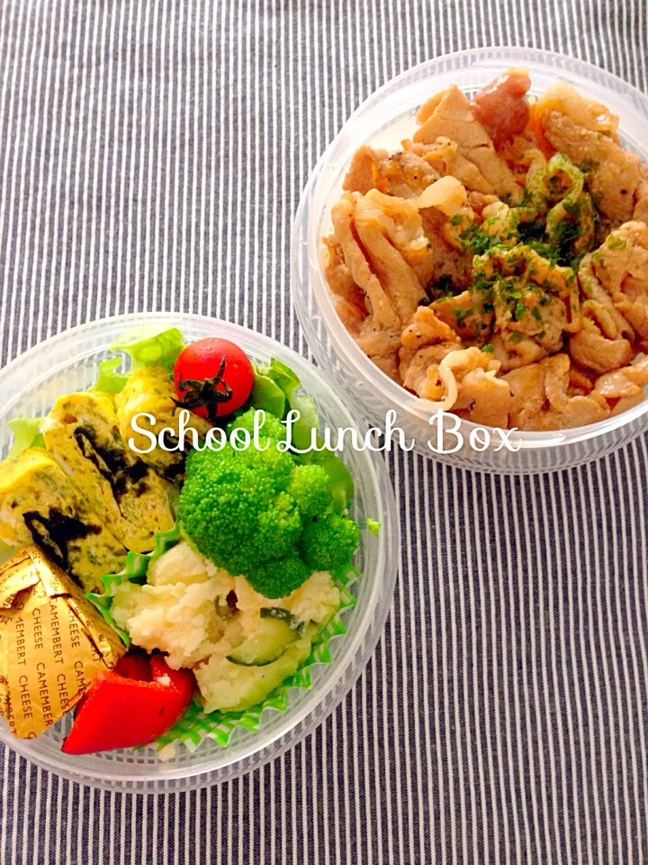 2014/06/06 中学生女子のお弁当 🍒 School Lunch Box|thanksanさん