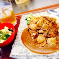 Snapdishの料理写真:ホタテカレー|Yuko Tatsumotoさん