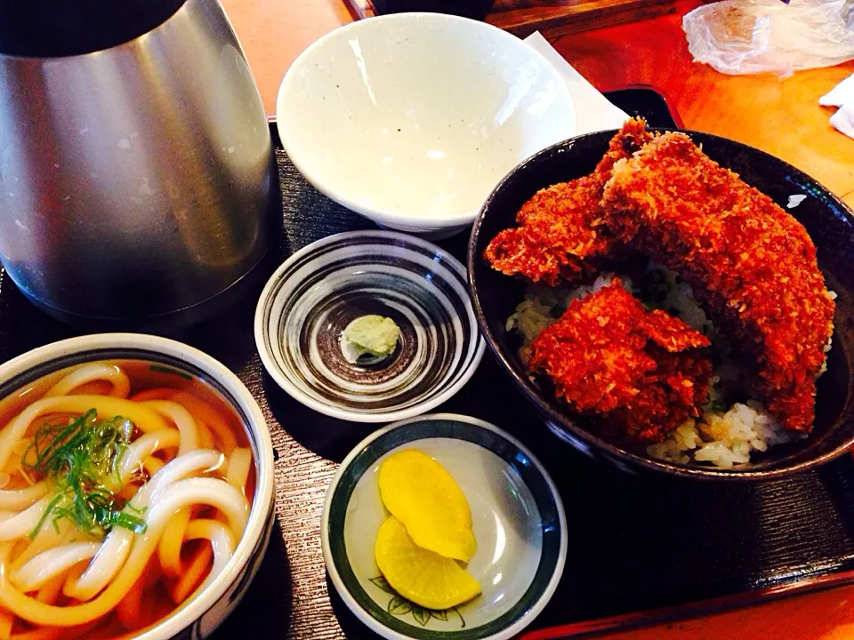 醤油カツ丼セット|酒井秀樹さん