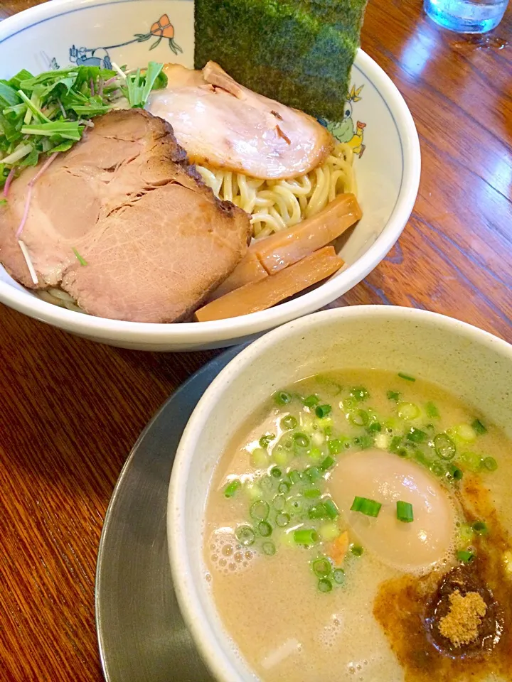 鶏塩つけめん 一楽のせ|原田 孝之さん