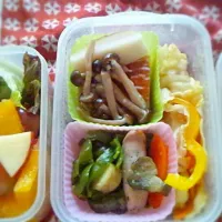 Snapdishの料理写真:昨日のお弁当|こふぃさん