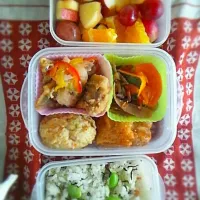 Snapdishの料理写真:今日のお弁当|こふぃさん