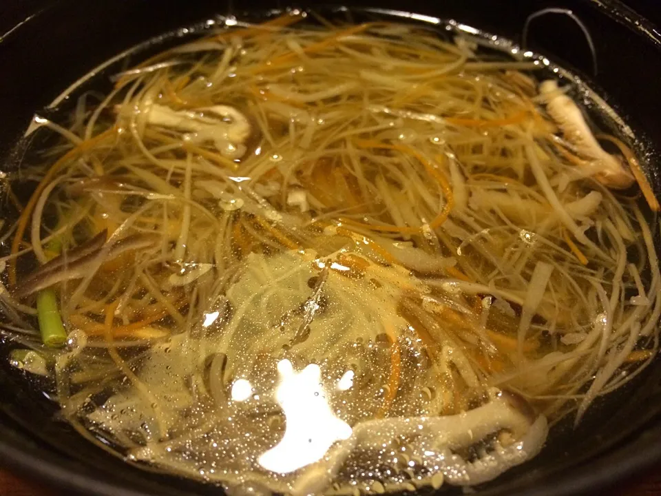 Shredded daikon and carrot soup|Ong Sor Fernさん