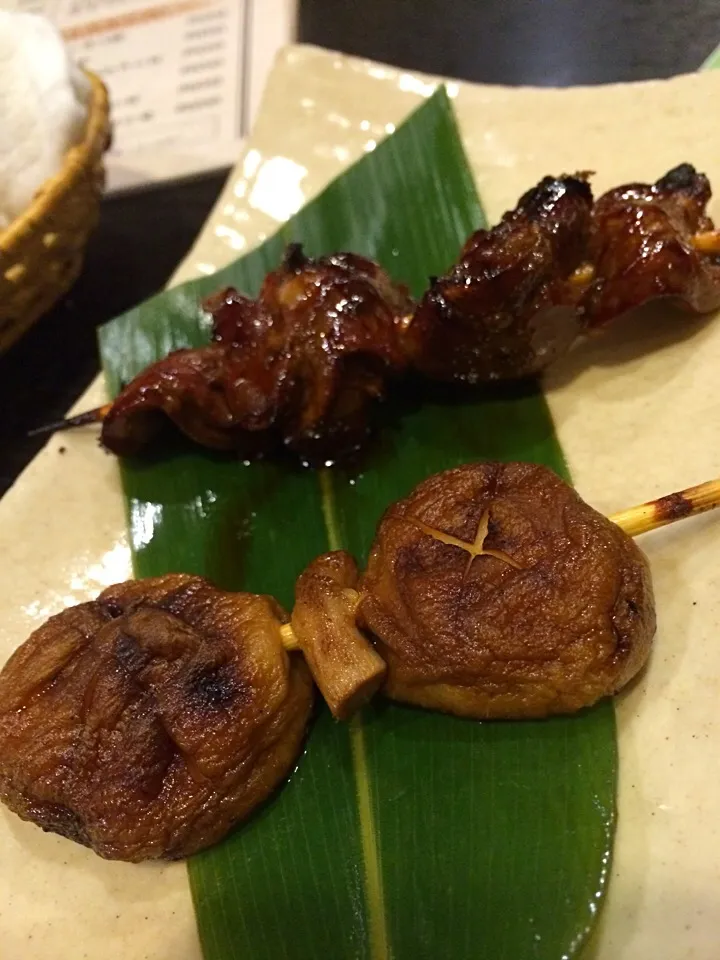 Shiitake and chicken livers|Ong Sor Fernさん