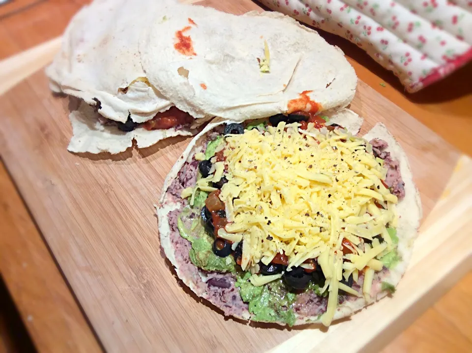 Red bean quesadilla|Nicky Jonesさん