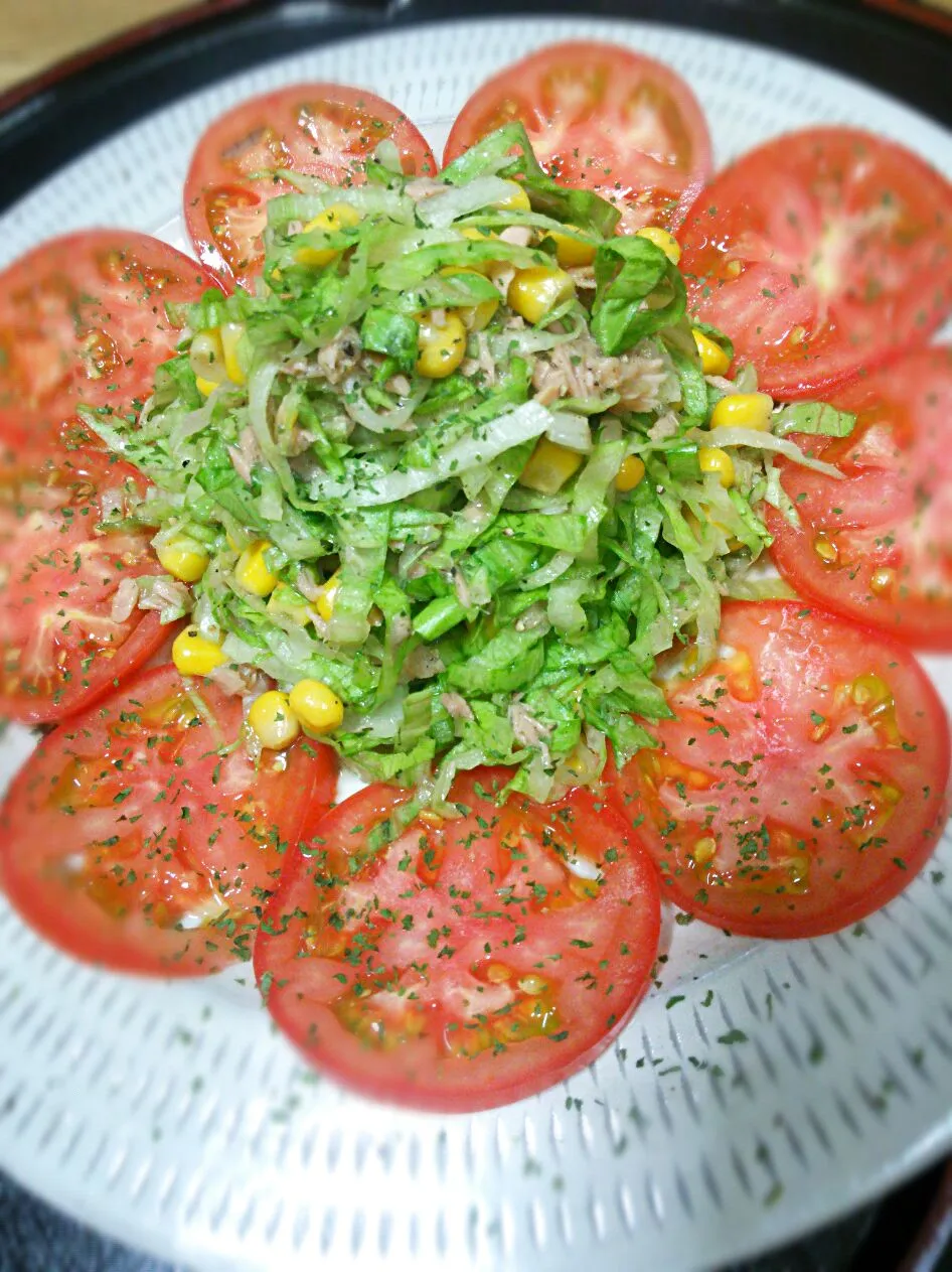 レタスとツナコーンのさっぱりsalad～☆|☆Yumi☆さん