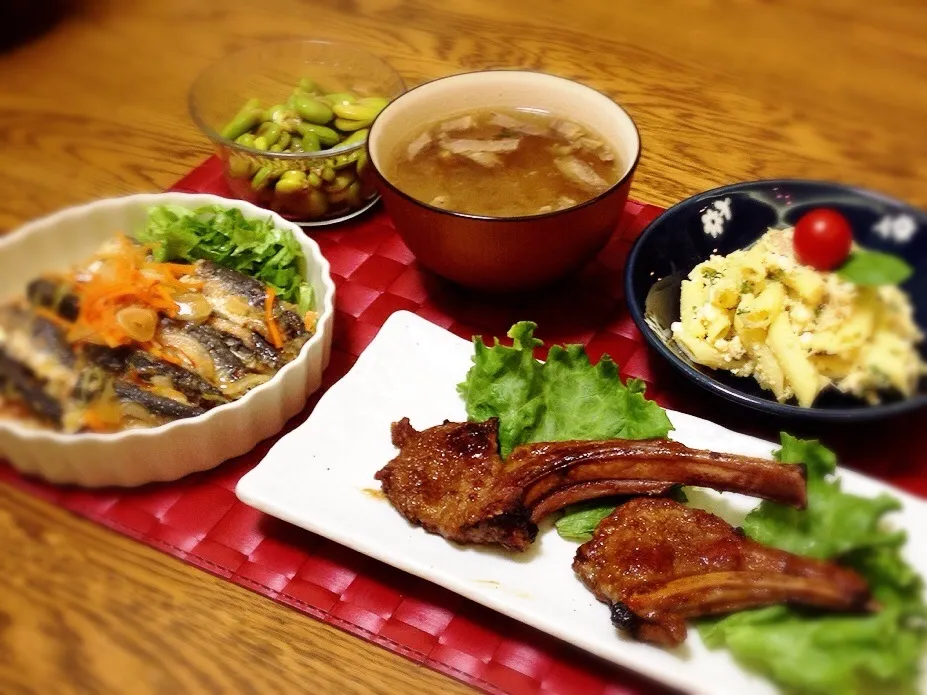 ゆんゆんゅんさんの料理 ひたしそらまめです。おつまみでも、おやつでも♪♪パクパク！が止まらない〜w１品デス☆|美也子さん