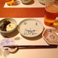 Snapdishの料理写真:まずビール|device302さん