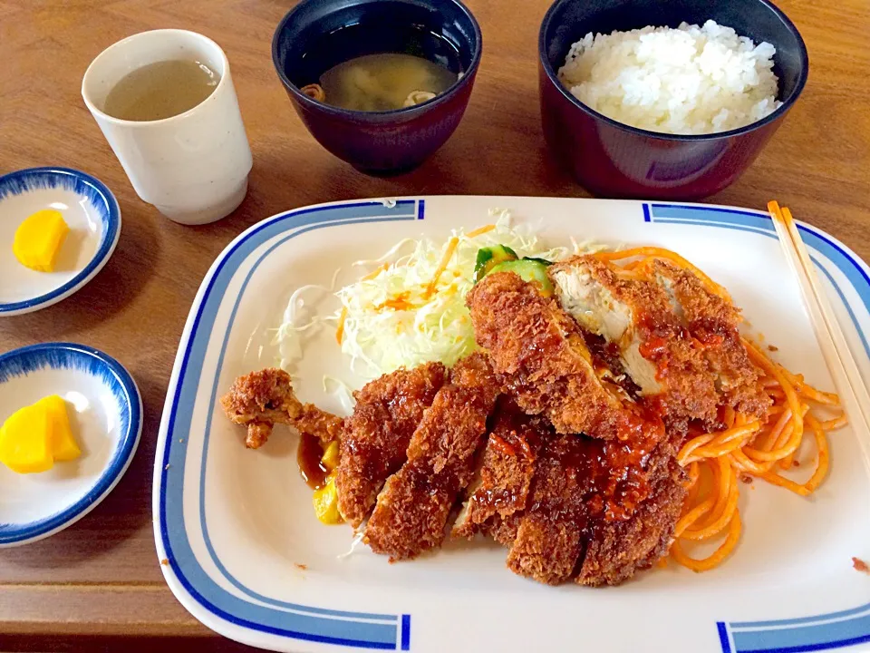 不二軒 チキンカツ定食|ゆかりごはんさん