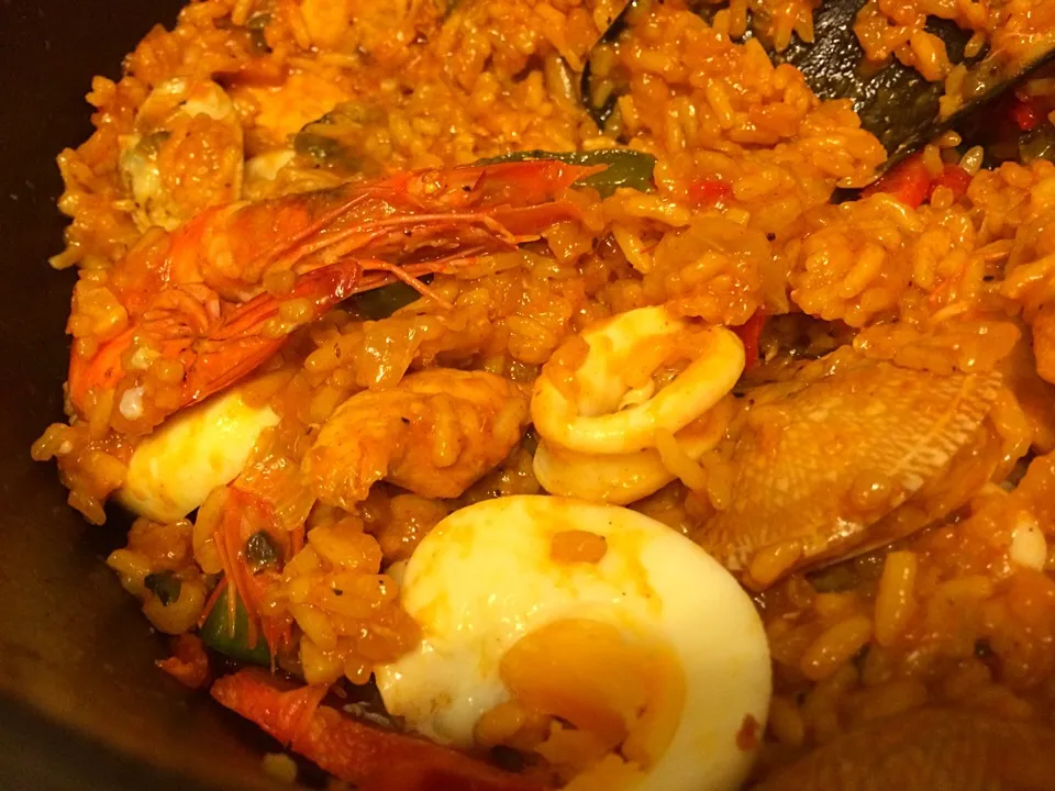 Chicken & Seafood Paella|Cj Mendoza-Palosさん