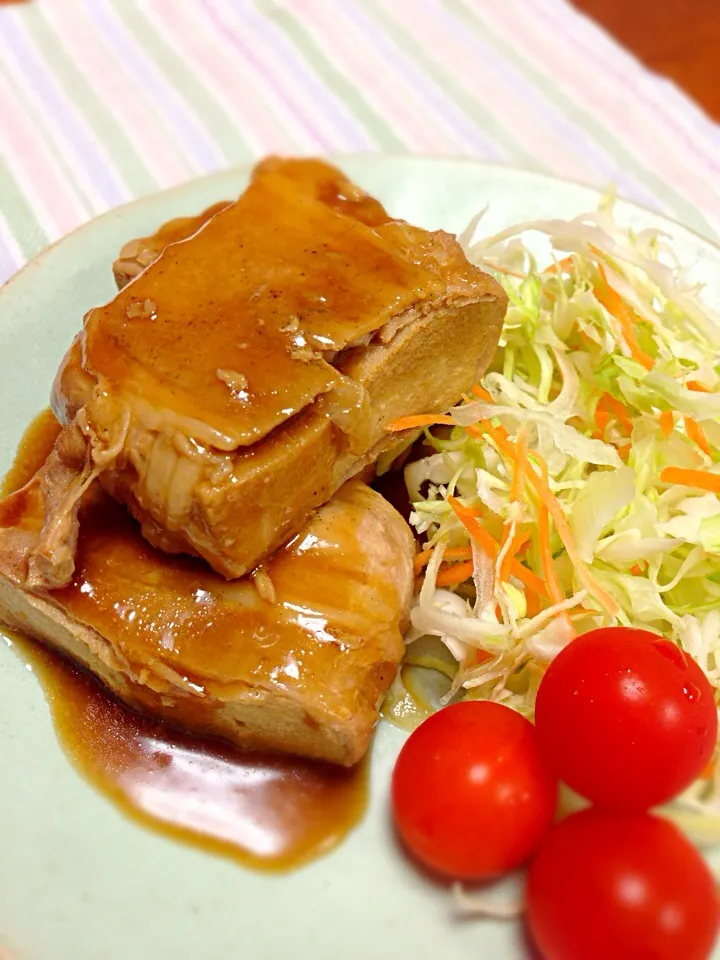 高野豆腐の肉巻き|ともこさん