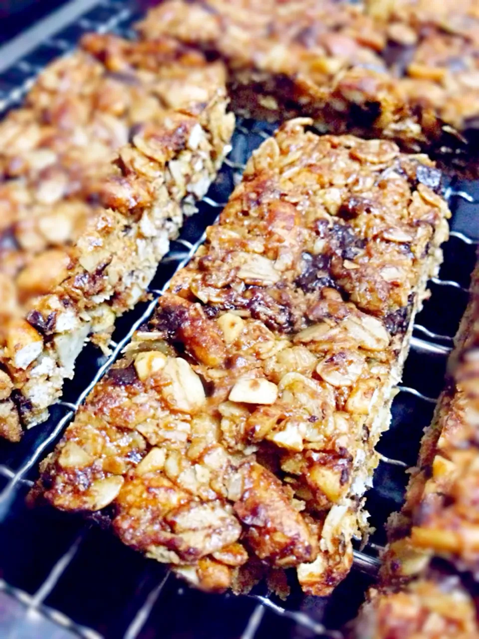 Chocolate peanut butter granola bars|coxiella24さん