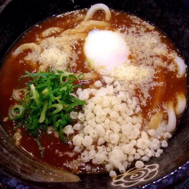 期間限定！極 濃厚チーズ温玉カレーうどん|chacoさん