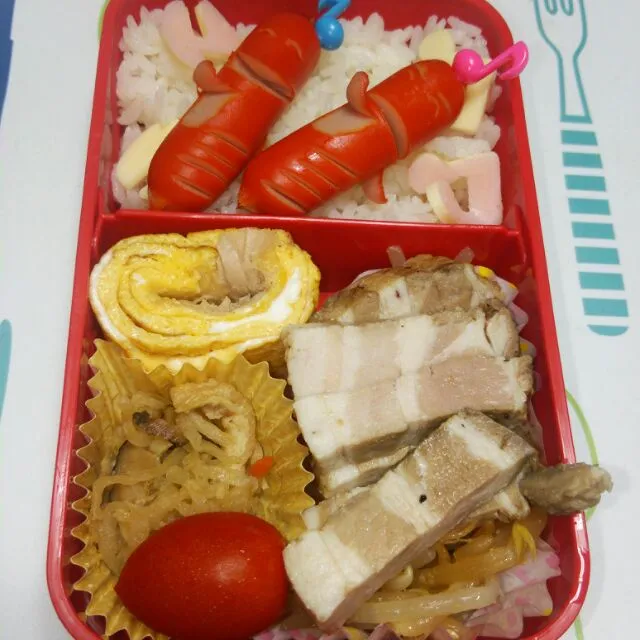 Snapdishの料理写真:6月7日　高校生女子弁当|クッキングおやぢさん