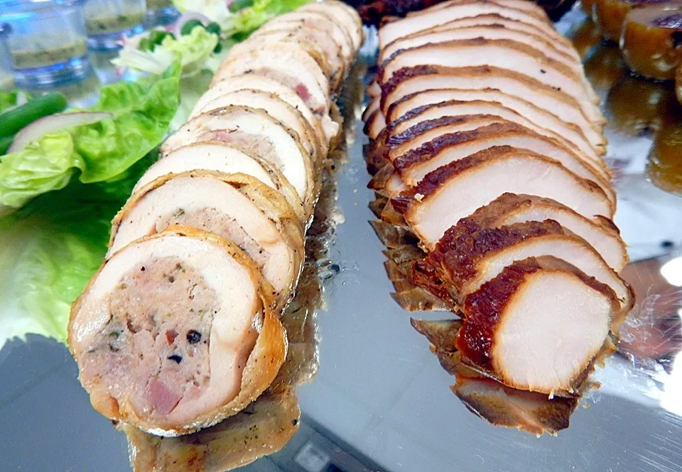 Chicken Galantine & Smoke Roasted Turkey Breast|Woo J. Parkさん