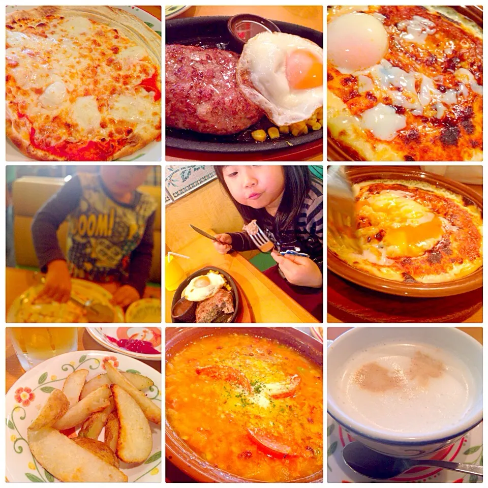 Lunch of after fathers' visiting day🍻父親参観日後のランチ😴|🌈Ami🍻さん