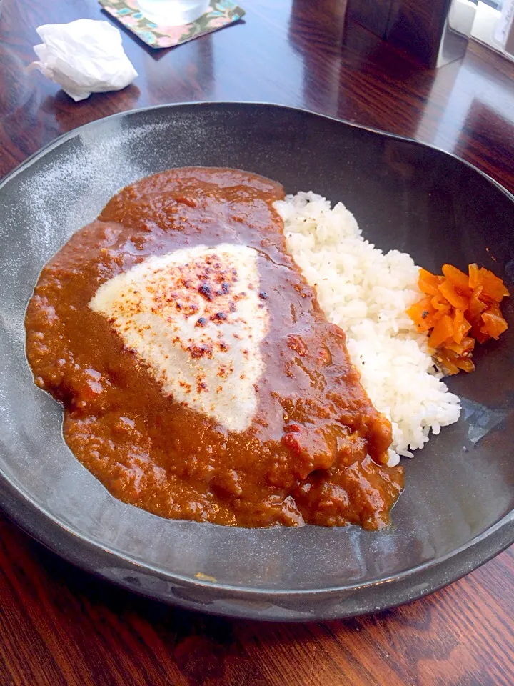 Snapdishの料理写真:焼きチーズカレー|ぷやんさん