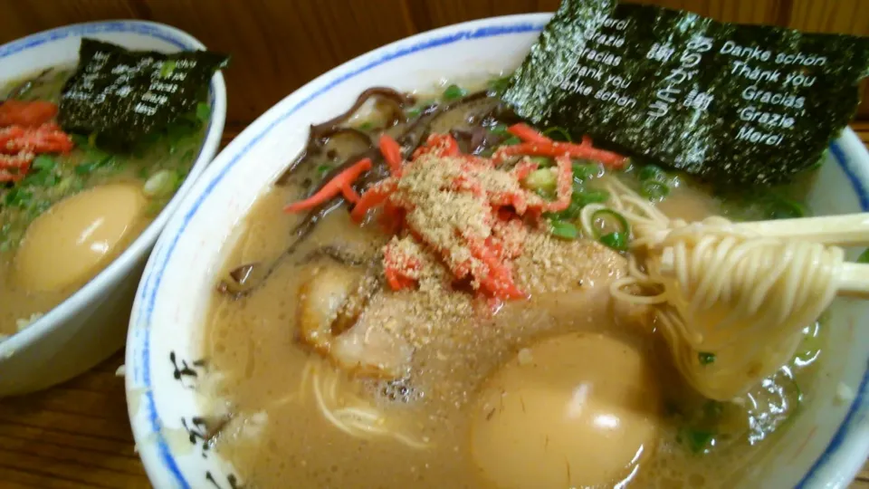 Snapdishの料理写真:山下商店さんの絶品とんこつラーメン☆彡|日本だんらん協会さん