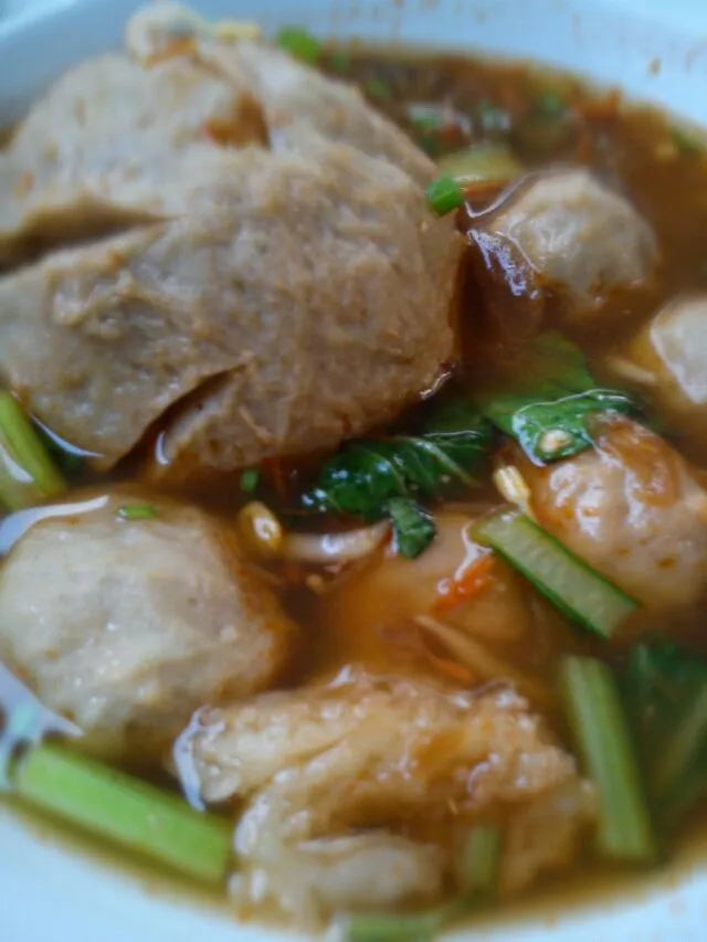 Indonesian meatballs|Andree Androginy Hernandezさん