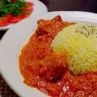 Snapdishの料理写真:バターチキンカレー♪|Seijin9180さん