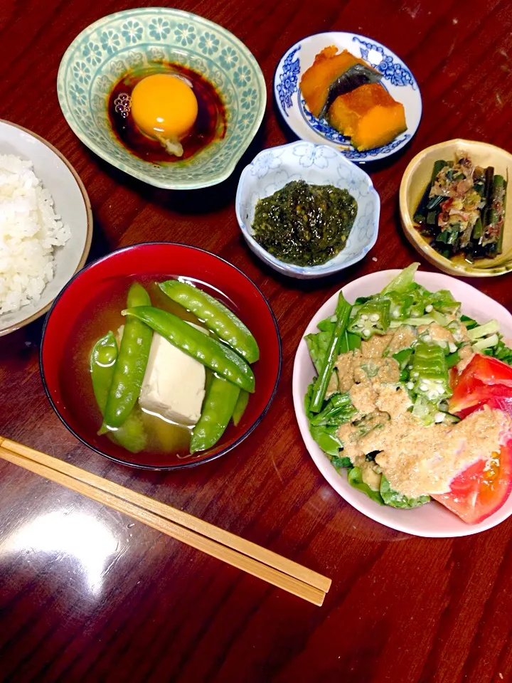 実家で栄養満点◎朝ごはん|mymamaさん