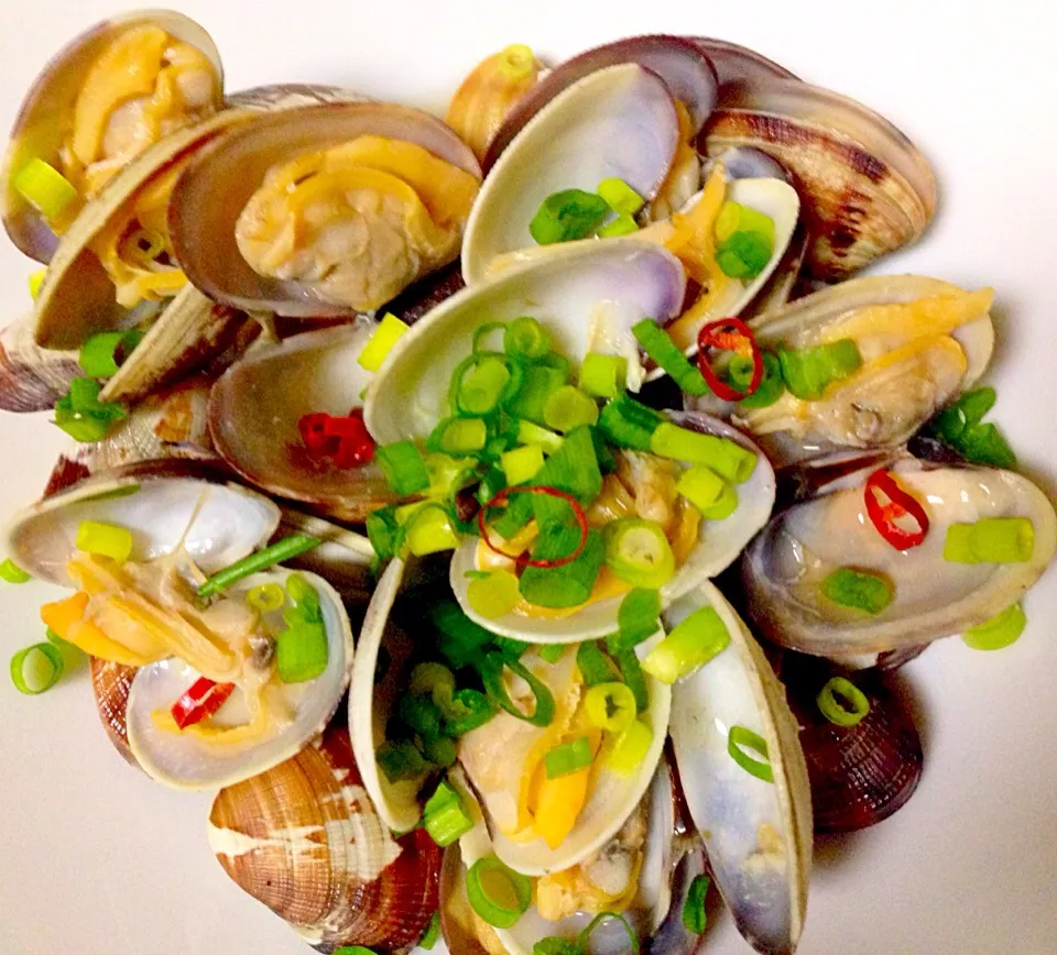 Steamed clams in Japanese wine|Ederさん