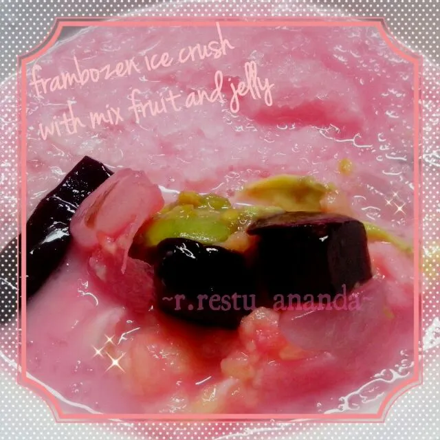 frambozen ice crush|rizki restu anandaさん