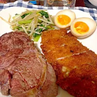 Snapdishの料理写真:記念日なのでメインも二品で！|ハルさん