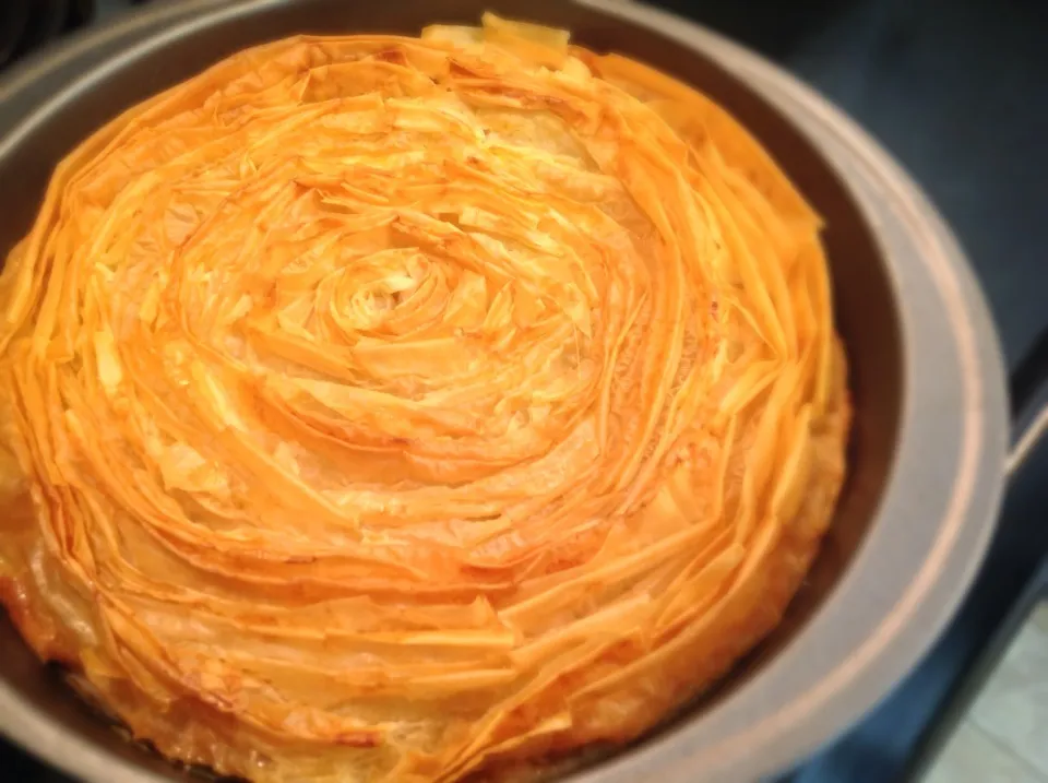 Phyllo dough custard cake|GiftAuksontabさん