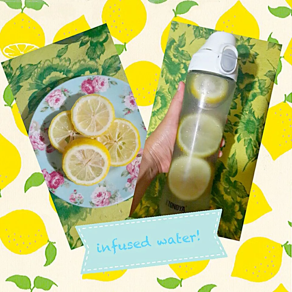 infused water with lemon for healty|sisca christinaさん